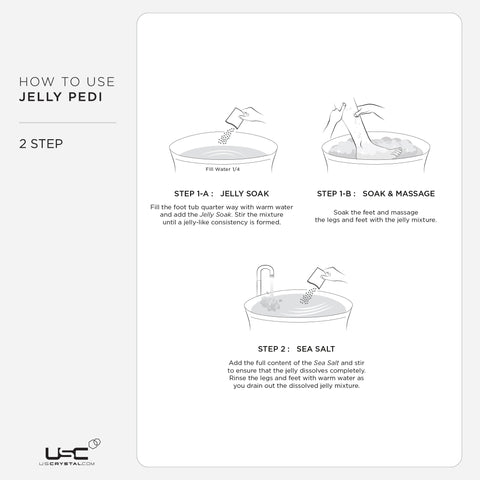 Jelly Pedi Aloe Vera 2-Step