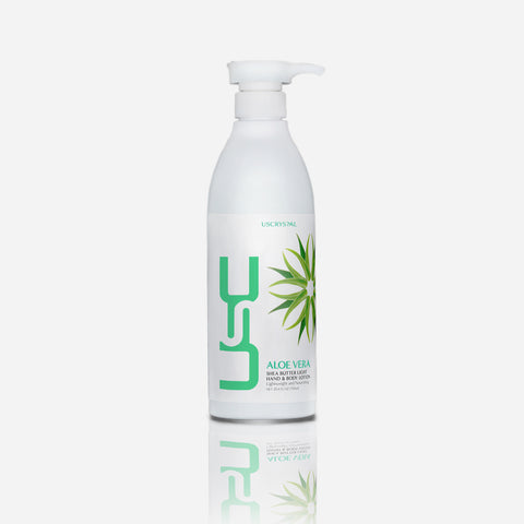 Shea Butter Light Hand & Body Lotion - Aloe Vera