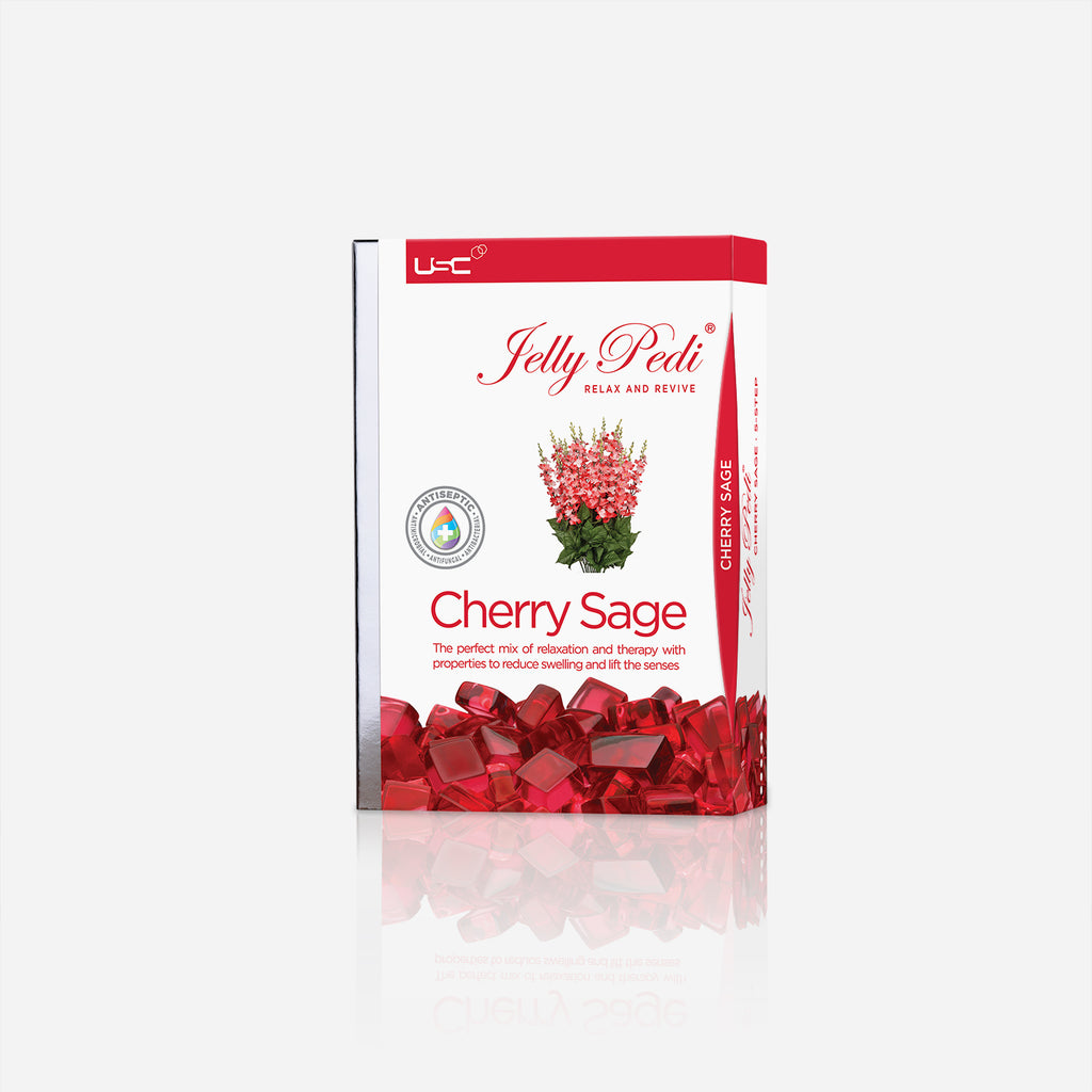 Jelly Pedi Cherry Sage 5-Step