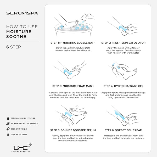 SerumSpa Moisture Soothe 6-Step